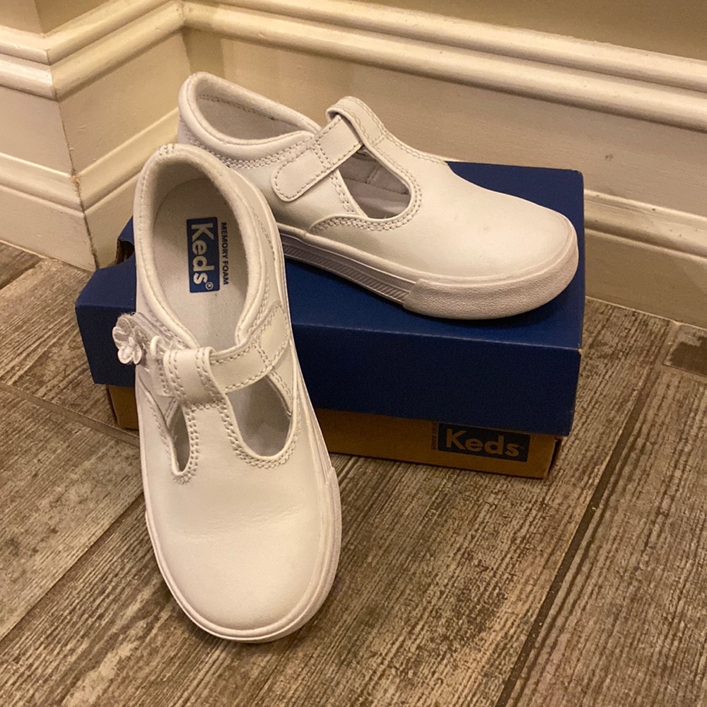 Girls Keds Daphne white shoes toddler size 10